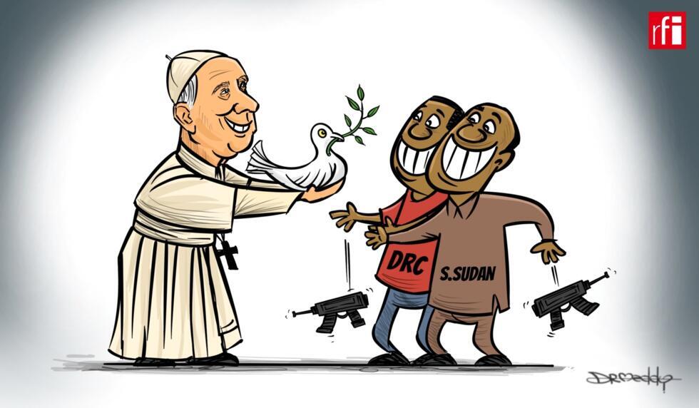 VATICAN: Papa  Francis atembelea  DRC na  Sudan Kusini akiwa na ujumbe wa amani (02/02/2023) réf: B9AC683A-59C8-42ED-9F27-54B2394FDAAF